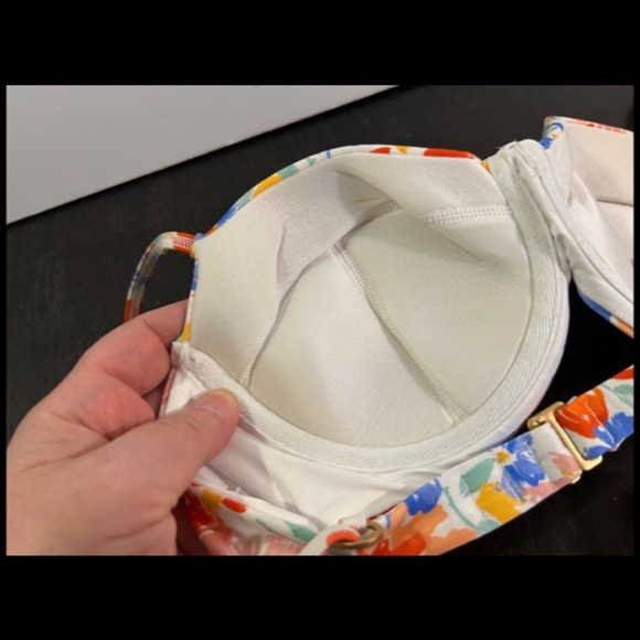 L*Space 3pc Bikini Set Marley Top Aubree & Barlette Bottoms Forever Flowers Sz S - Picture 12 of 15